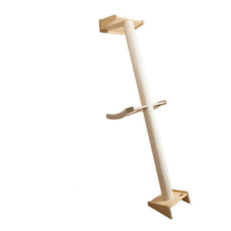 The Tree Climber – Wall-mounted solid wood cat shelf