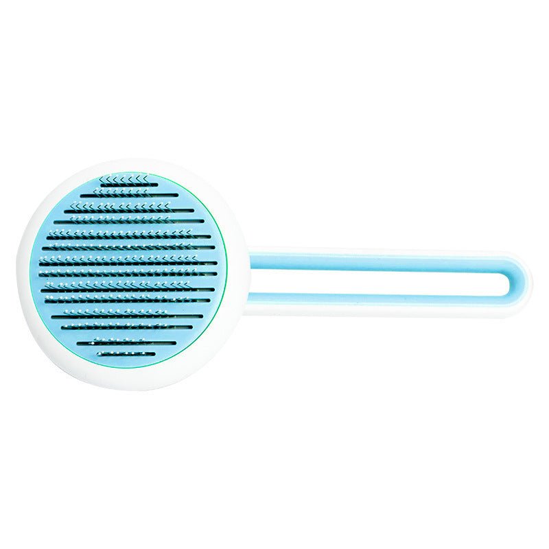Self-cleaning fur brush – one click and the hair releases