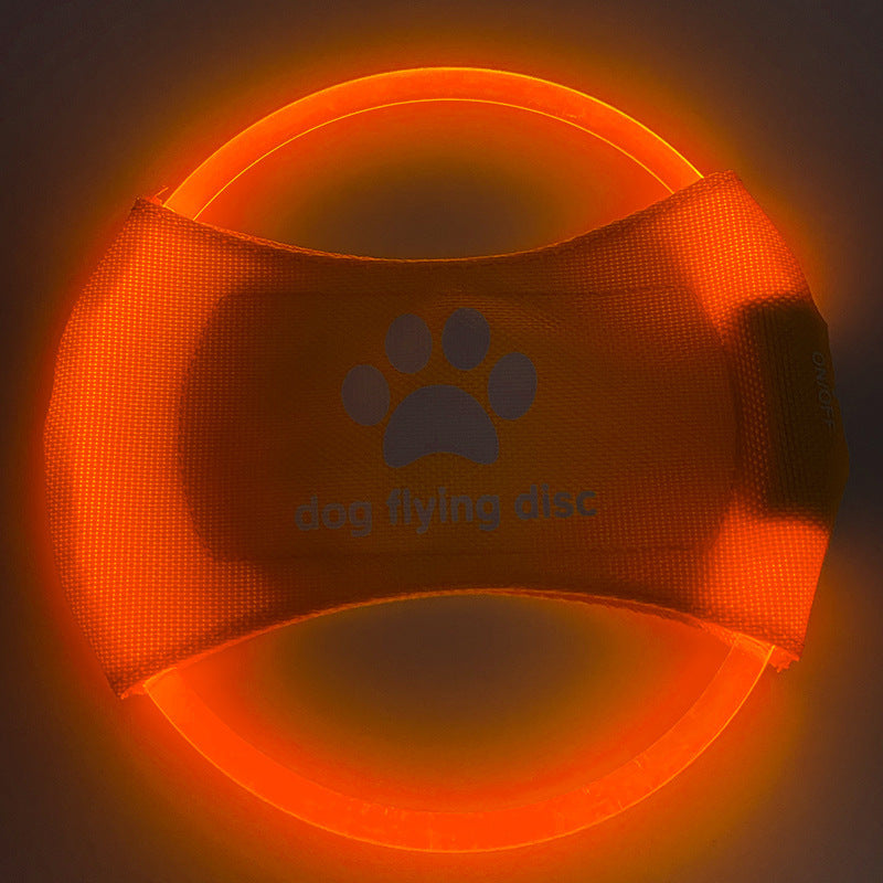 Lysfrisbeen – LED-frisbee för lek i mörkret