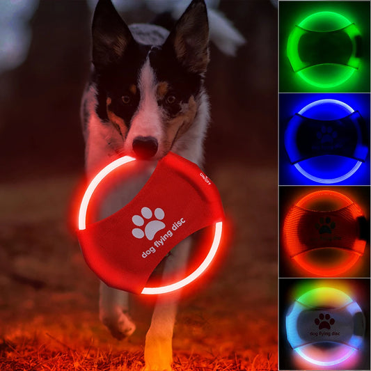 Lysfrisbeen – LED-frisbee för lek i mörkret