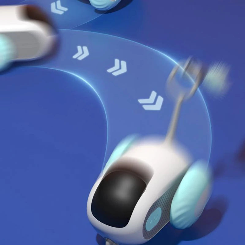 Purr-Racer – Självgående leksaksbil för katt