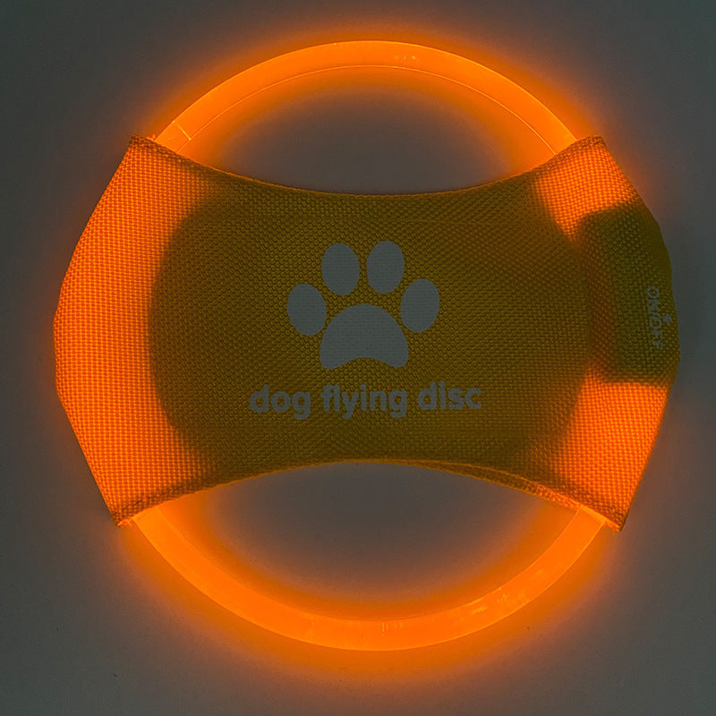 Lysfrisbeen – LED-frisbee för lek i mörkret