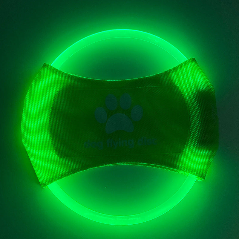 Lysfrisbeen – LED-frisbee för lek i mörkret