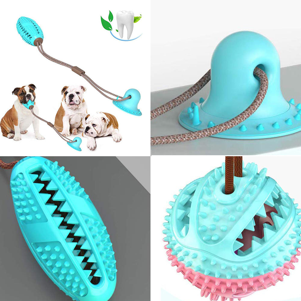 Suction Cup – Pull and chew toy with a treat compartment