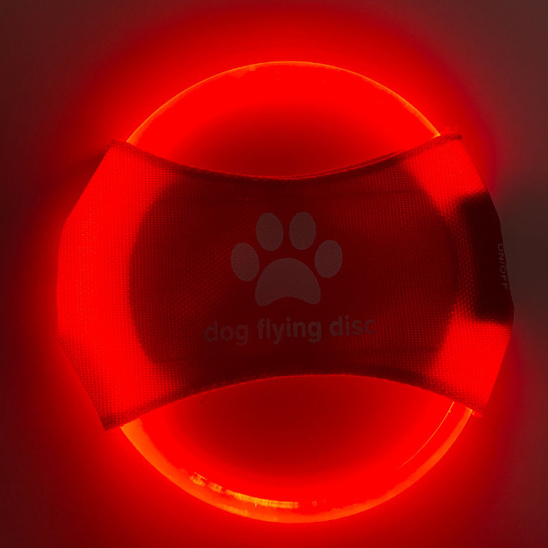 Lysfrisbeen – LED-frisbee för lek i mörkret